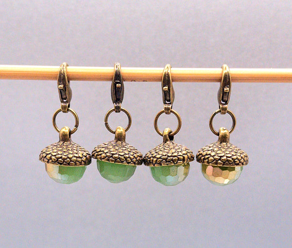 Little Acorns Stitch Markers for Knitting and Crochet LIMITED EDITION
