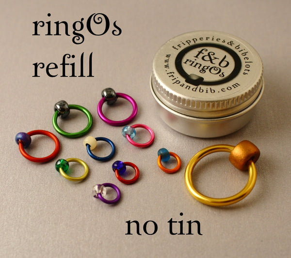 ringOs Allsorts - Snag-Free Ring Stitch Markers for Knitting