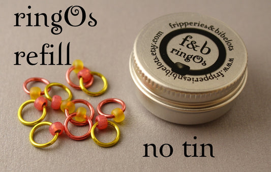 ringOs Battenburg ~ Snag Free Ring Stitch Markers for Knitting