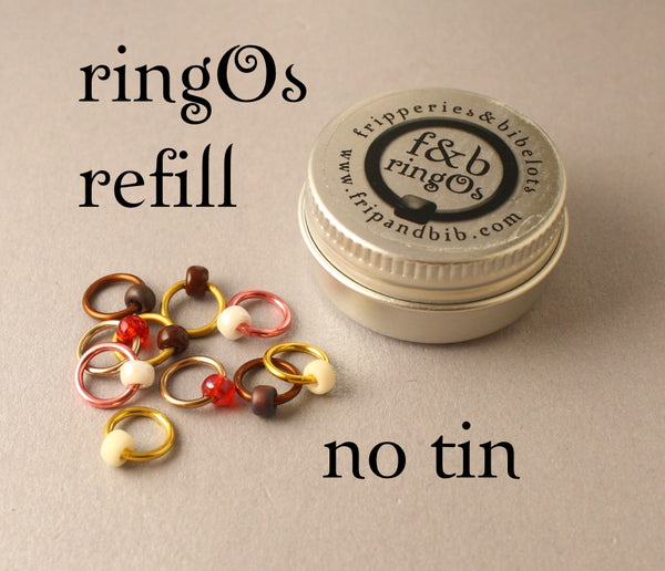ringOs Biscuit Jar ~ Snag Free Ring Stitch Markers for Knitting