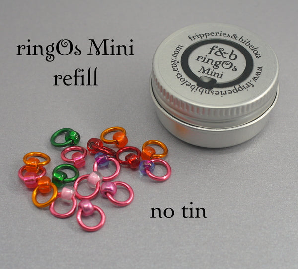 ringOs Mini Boys Wink - Snag-Free Ring Stitch Markers for Sock Knitting