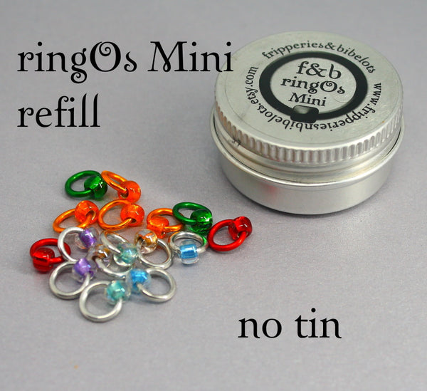 ringOs Mini Serenity - Snag-Free Ring Stitch Markers for Sock Knitting