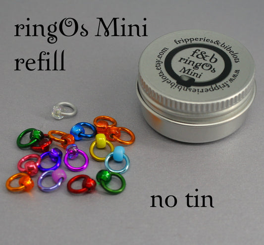 ringOs Mini Spectrum - Snag-Free Ring Stitch Markers for Sock Knitting