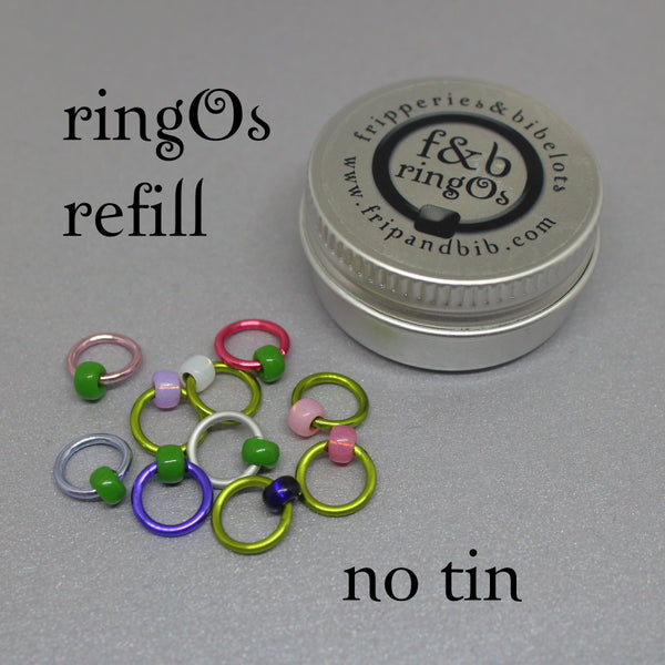 ringOs Sweet Pea ~ Snag Free Ring Stitch Markers for Knitting