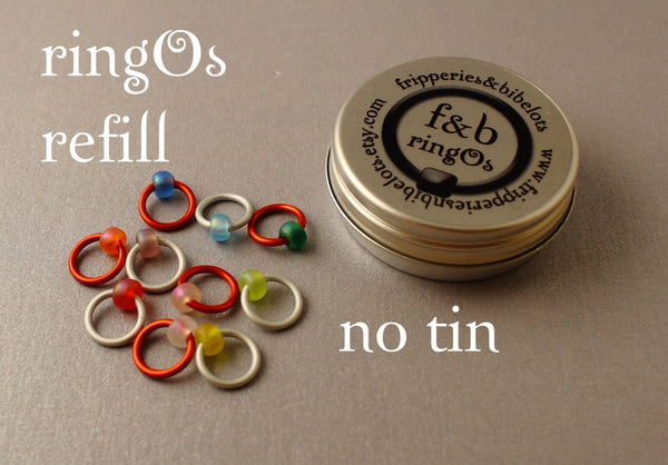 ringOs Circus ~ Snag Free Ring Stitch Markers for Knitting
