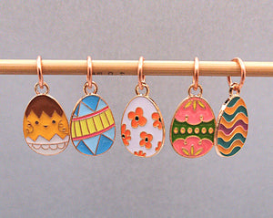 Easter Egg Hunt Stitch Markers for Knitting and Crochet EASTER LIMITED EDITION