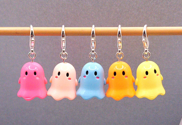 Hungry Ghosts Stitch Markers for Knitting and Crochet LIMITED EDITION