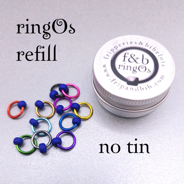 ringOs Mind The Gap ~ Snag Free Ring Stitch Markers for Knitting
