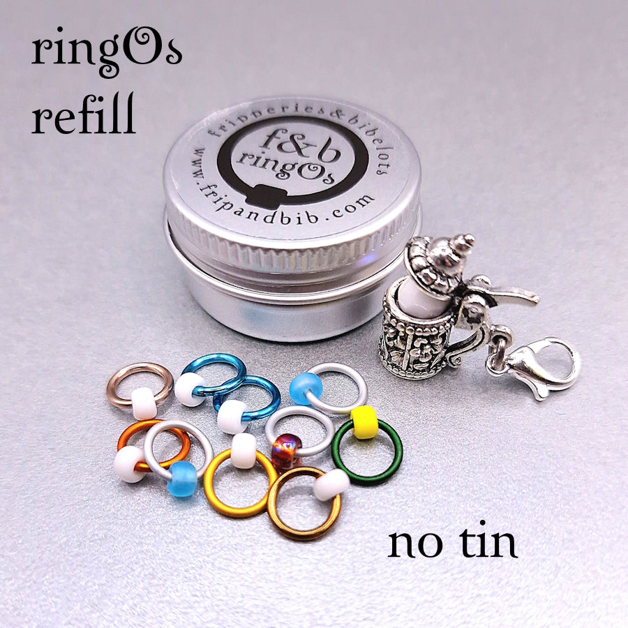 ringOs Oktoberfest ~ LIMITED EDITION ~ Snag Free Ring Stitch Markers for Knitting