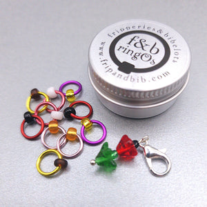 ringOs Tulip SPRING LIMITED EDITION ~ Snag Free Ring Stitch Markers for Knitting