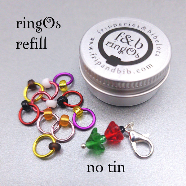 ringOs Tulip SPRING LIMITED EDITION ~ Snag Free Ring Stitch Markers for Knitting
