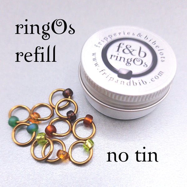 ringOs Woodland ~ Snag Free Ring Stitch Markers for Knitting
