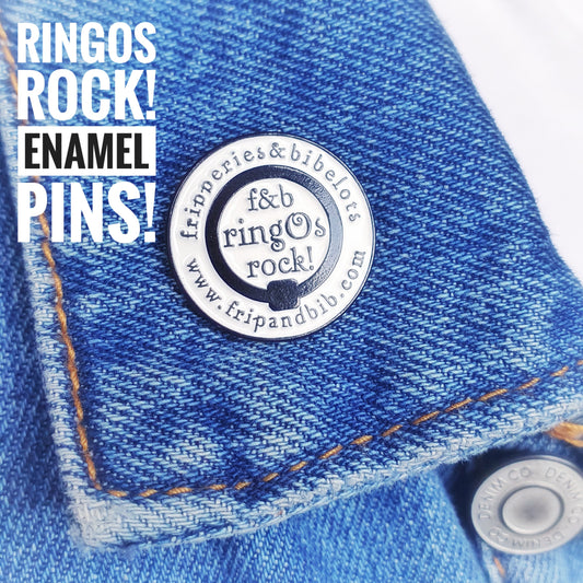 ringOs rock! Enamel Pin Badge