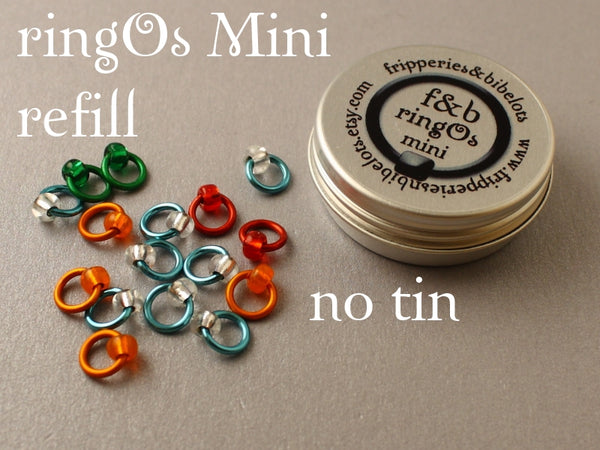 ringOs Mini Breakfast at Tiffany's - Snag-Free Ring Stitch Markers for Sock Knitting