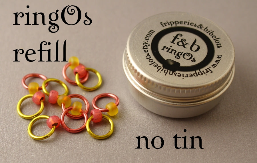 ringOs Battenburg ~ Snag Free Ring Stitch Markers for Knitting