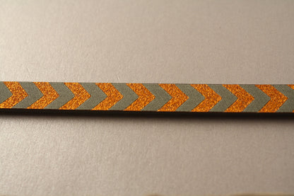 Copper Chevrons Pattern Safe Magnetic Chart Reader for Knitting and Crafts
