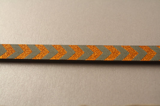 Copper Chevrons Pattern Safe Magnetic Chart Reader for Knitting and Crafts