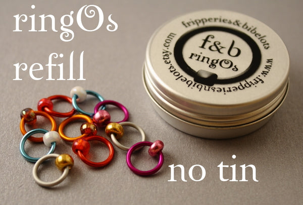ringOs Curiouser ~ Snag Free Ring Stitch Markers for Knitting