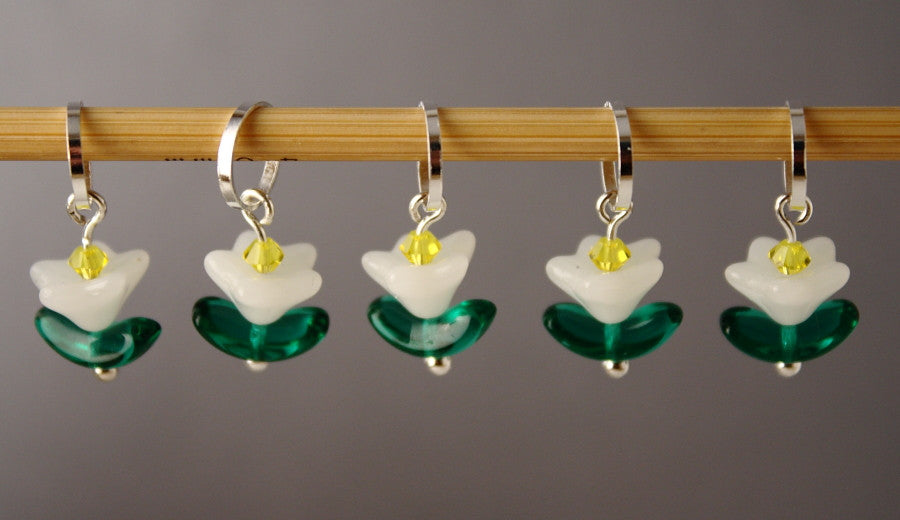 Daisy Chain Stitch Markers for Crochet