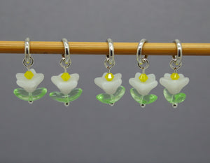 Daisy Chain Stitch Markers for Knitting and Crochet