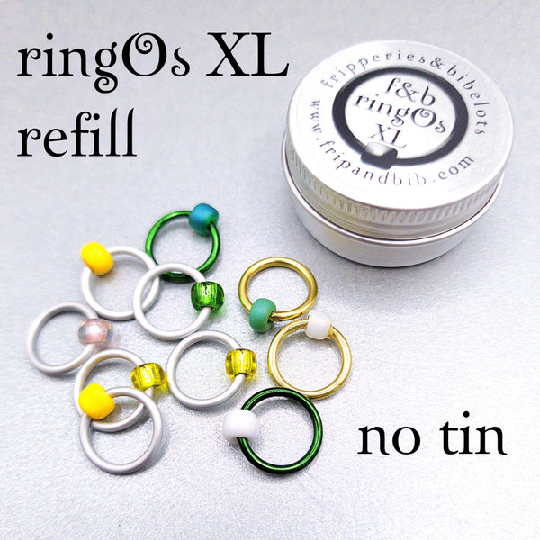 ~~NEW~~ ringOs XL Daisy Chain - Snag-Free Ring Stitch Markers for Knitting