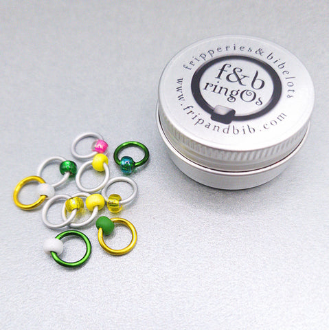 ~~NEW~~ ringOs Daisy Chain ~ Snag Free Ring Stitch Markers for Knitting