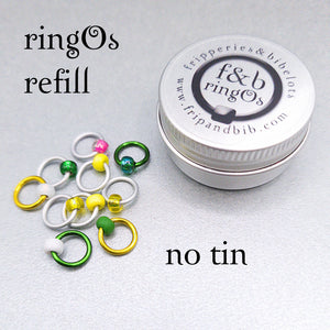 ringOs Daisy Chain ~ Snag Free Ring Stitch Markers for Knitting