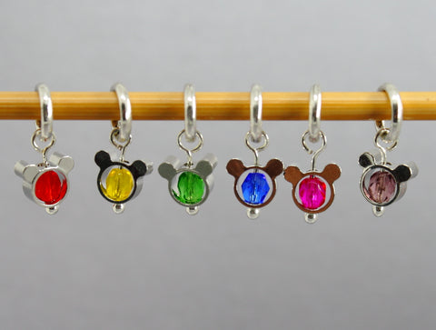 Dinky Things Stitch Markers for Knitting & Crochet