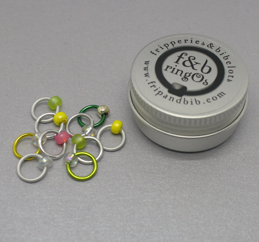 ringOs G & T ~ Snag Free Ring Stitch Markers for Knitting