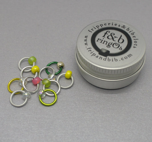 ringOs G & T ~ Snag Free Ring Stitch Markers for Knitting