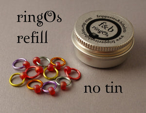 ringOs REFILL ~ Love Hearts ~ Snag Free Ring Stitch Markers for Knitting