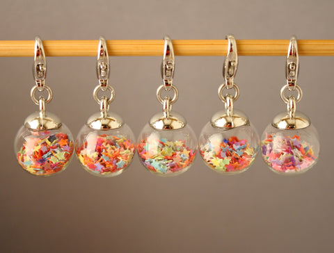 We Are All Made of Stars Stitch Markers for Crochet