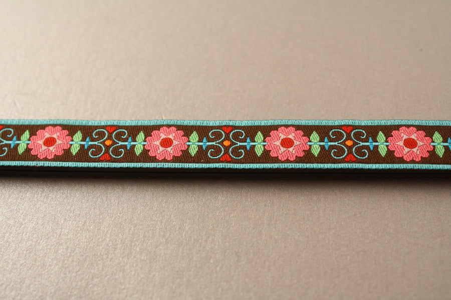 Pink Flowers Pattern Safe Magnetic Chart Reader for Knitting and Crafts