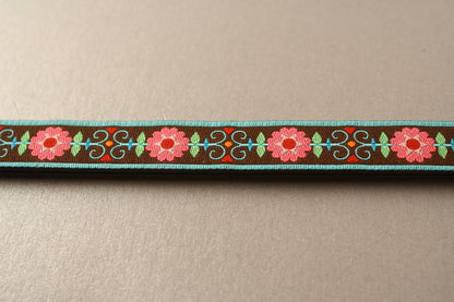 Pink Flowers Pattern Safe Magnetic Chart Reader for Knitting and Crafts