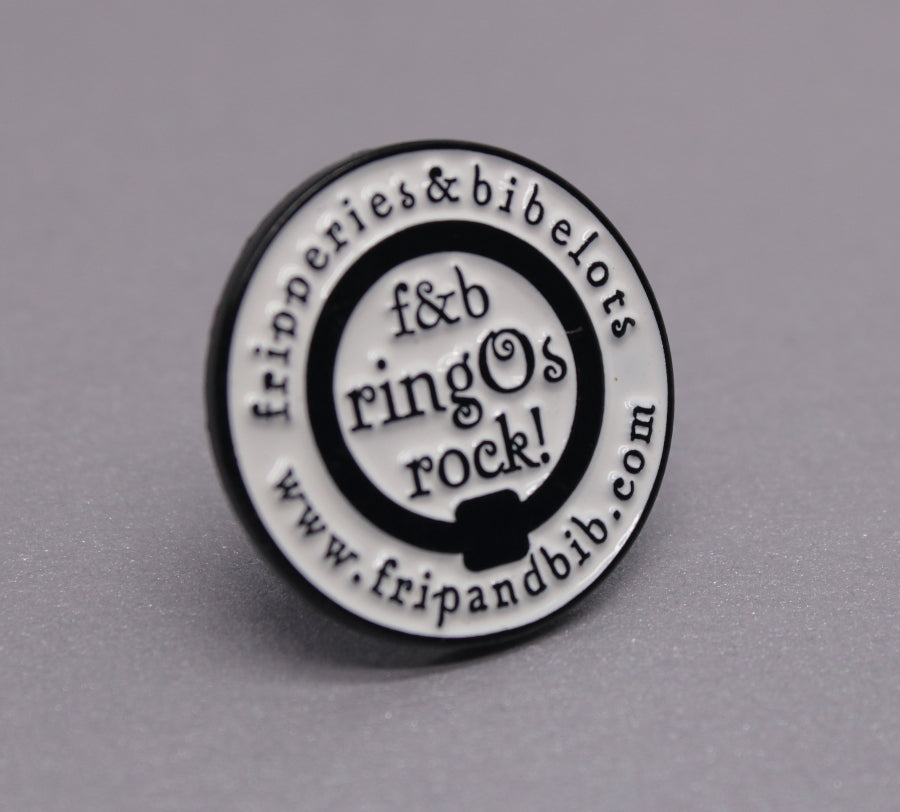 ringOs rock! Enamel Pin Badge