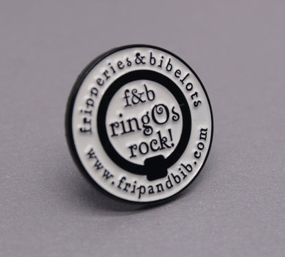 ringOs rock! Enamel Pin Badge