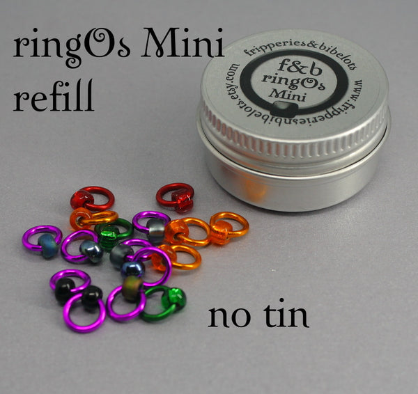 ringOs Mini Rock Chick - Snag-Free Ring Stitch Markers for Sock Knitting