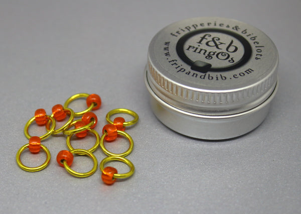 ringOs Rubber Ducky ~ Snag Free Ring Stitch Markers for Knitting