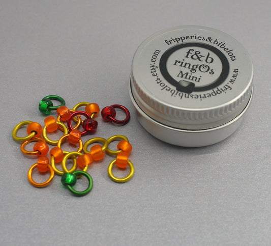 ringOs Mini Rubber Ducky - Snag-Free Ring Stitch Markers for Sock Knitting