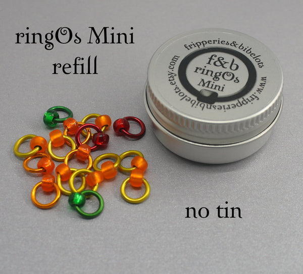 ringOs Mini Rubber Ducky - Snag-Free Ring Stitch Markers for Sock Knitting