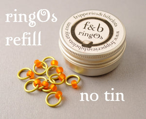 ringOs REFILL ~ Rubber Ducky ~ Snag Free Ring Stitch Markers for Knitting