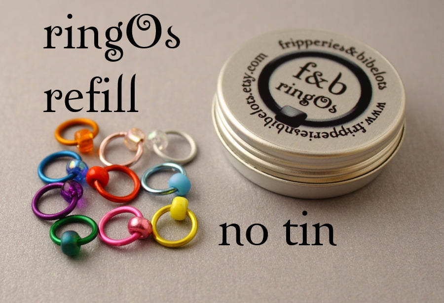 ringOs Spectrum ~ Snag Free Ring Stitch Markers for Knitting