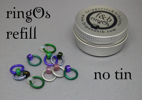 ringOs Thistle ~ Snag Free Ring Stitch Markers for Knitting